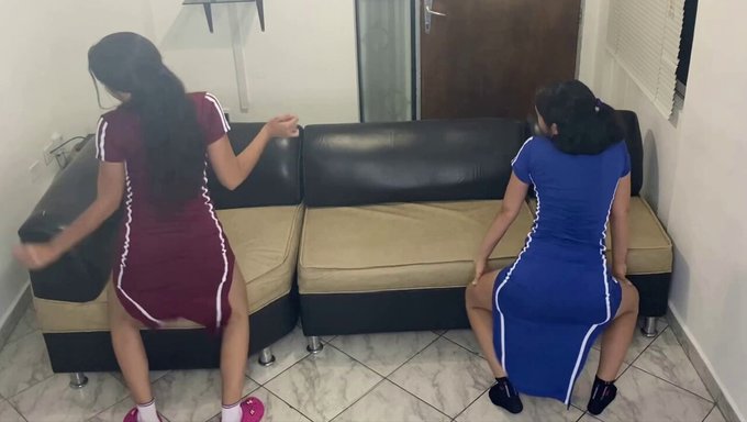 Amatör Latin (18+), Arkadaşları Tarafından Sert Bir Videoda Baştan Çıkarılıyor