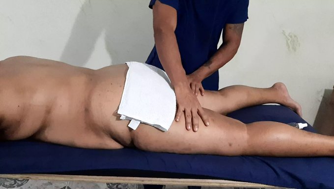 Olgun Bir Kadın Için Ev Yapımı Masaj