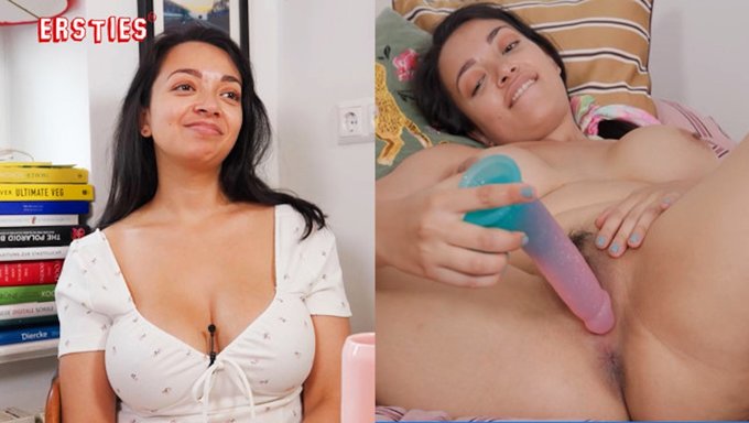 Olivia E, En Sevdiği Dildo Ile Yüksek Çözünürlükte Kendini Tatmin Ediyor