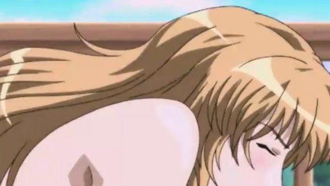 Hentai Kızı Poposuna Pürüzsüz Bir Creampie Alıyor