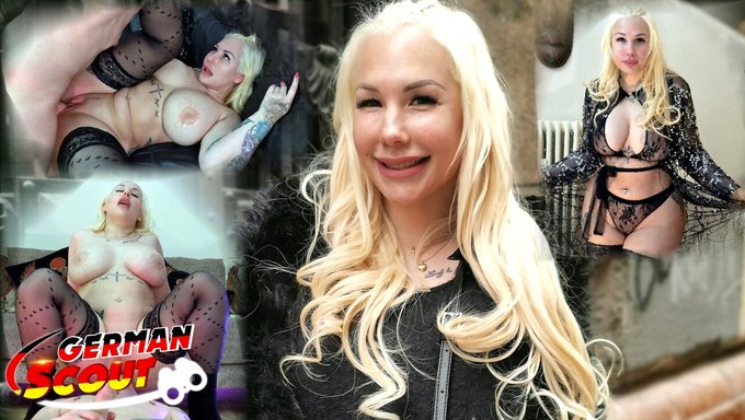Büyük Göğüsleri Ve Kalçaları Olan Alman Izci, Sıkı Amını Gerdiriyor