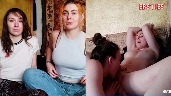 Zora Ve Innana Ilk Kez Birlikte - Alman Lezbiyen Amını Yiyor Ve Sıvı Fışkırtıyorlar