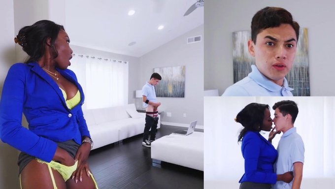 Bangbros, Sıcak Bir Milf Ve Büyük Aletli Üvey Oğlunu Katılmaya Davet Ediyor