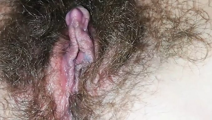 Tüylü Amcıklı Asyalı Milf