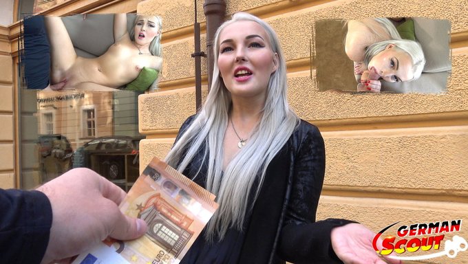 Sevimli Alman Genç Lovita Fate, Bir Yabancıyla Ilk Deneyimi Hakkında Konuşuyor