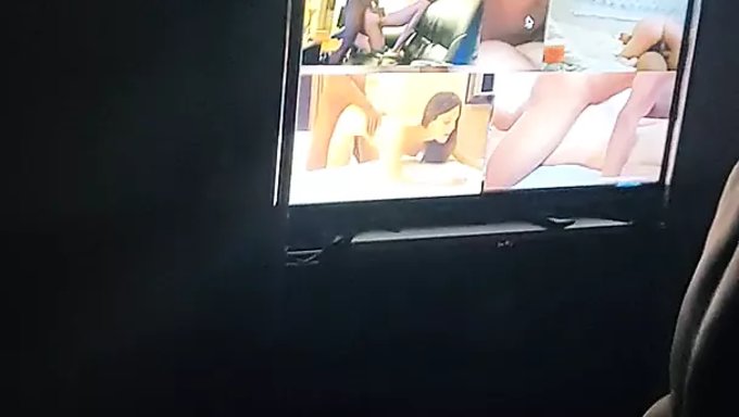 Bu Videoda Siyah Kız Arkadaş Çiftleşiyor