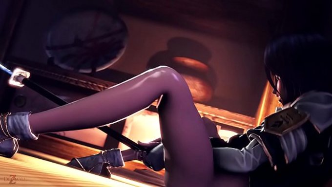 Gizli Eğitim ~Rukia Kuchiki~ - Bleach Sahnesinde Rukia Sertçe Sikerken Ateşli Bir Animasyon