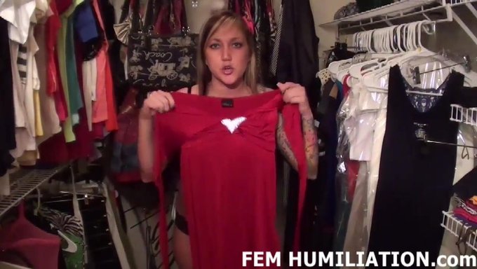 Fetişinizi Sissy Kıyafeti Ve Dominant Bir Hanımefendi Ile Şımartın