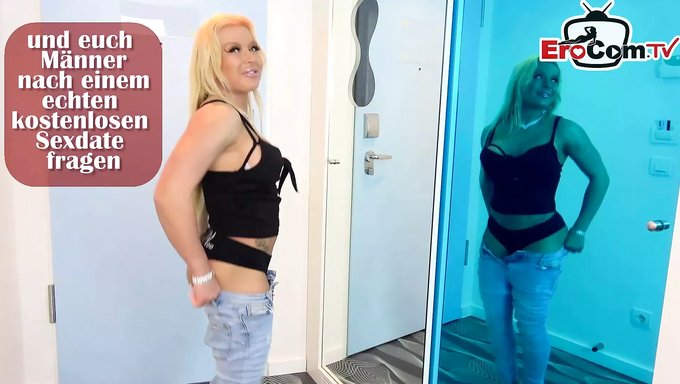 Alman Zayıf Genç, 31 Erkek Tarafından Grup Sekste Içine Boşaltılıyor