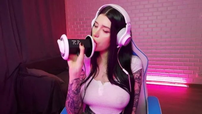 Honey Haze'In Baştan Çıkarıcı Oral Becerileriyle Duygusal Asmr Performansı