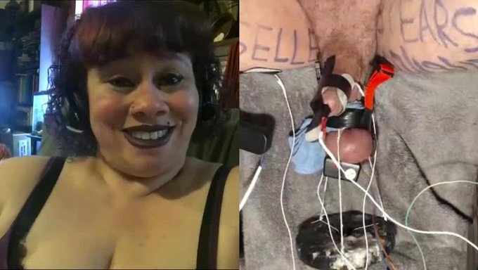 Skype Aşağılaması: Femdom'Un Testisleri Ve Penis Işkencesi