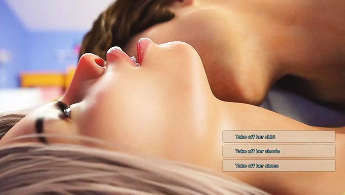 18+ Sarışın Genç Yurt Odasında Sikişiyor