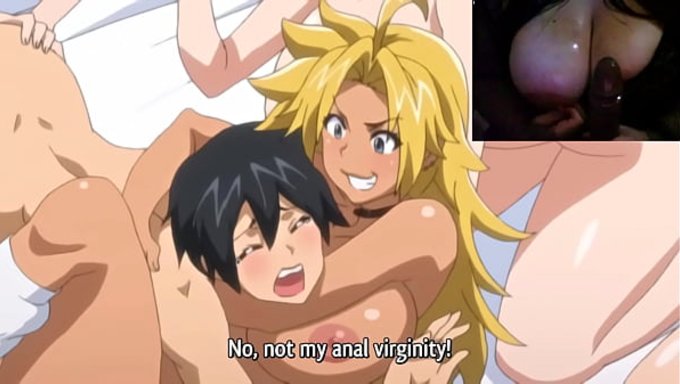 Büyük Memeli Sarışın Kız, Okuldaki Herkesle Sikişiyor - Hentai Energy Kyouka 2. Bölüm - Hentai With Ivyadventure
