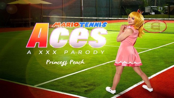 Sanal Gerçeklik Xxx Parodi: Büyük Yarağı Siken Minyon Bebek Lilly Bell, Cosplay'De Prenses Şeftali Olarak