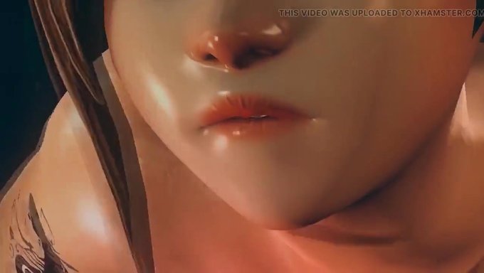 Sıkı Popolu 3d Milf, En Büyük Yarrağın Anüsünden Sikişiyor