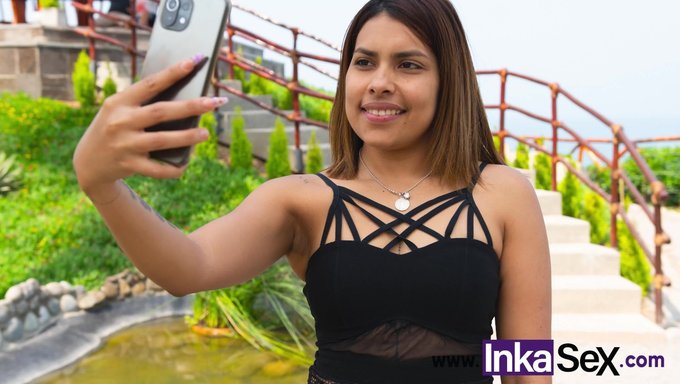 Gerçek Bir Venezuelalı Kız, Perulu Bir Adamla Sokakta Kirli Işlere Giriyor