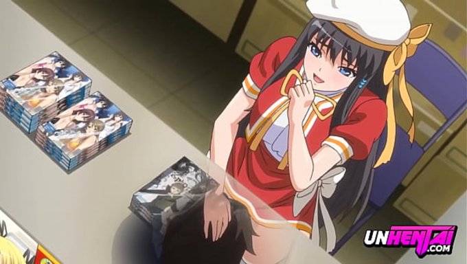 Ateşli Ve Azgın Genç, Hentai Videosunda Halka Açık Bir Yerde Büyük Kıçına Krema Dolduruluyor.