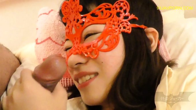 Kt-Joker Kostümlü Japon Öğrencinin Ev Yapımı Yurt Videosu