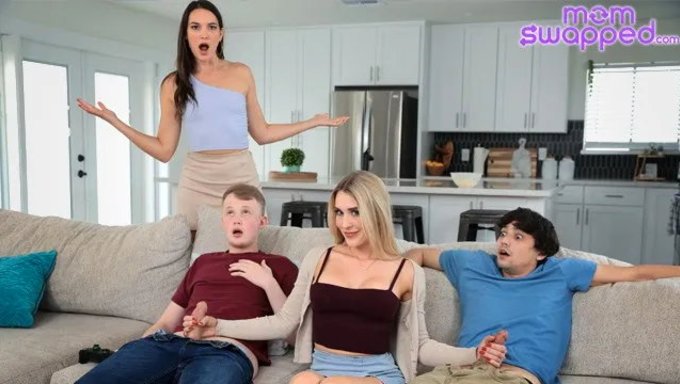 Sarışın Bomba Sarah Ve Olgun Milf Katrina Colt, Sıcak Oral Ve Vajinal Seks Yapıyorlar