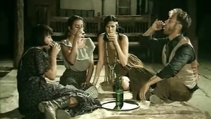 Rocco Siffredi'Nin Grup Seks Orgisi