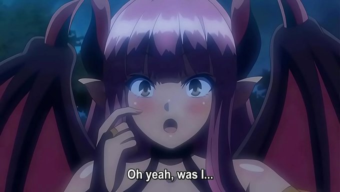 Hentai Milf Baştan Çıkarır Ve Bir Succubus'A Blowjob Yapar.