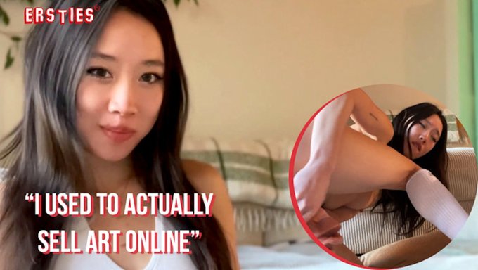 Mishka'Nın Ersties'De Dildo Ile Oynak Mastürbasyonu