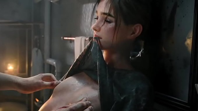 Ellie Williams, Sıcak 3d Animasyonlu Hentai Aksiyonunda