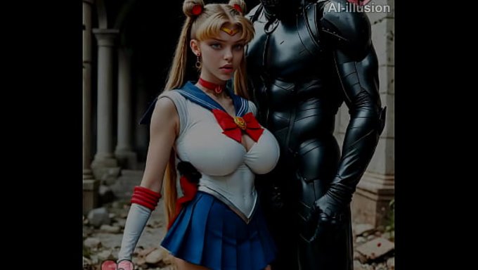 Kötü Adamlar, Sailor Moon Tarafından Yoğun Bir Animasyon Savaşında Yenildi.