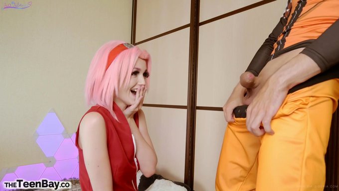 Naruto, Sakura'Ya Sert Ve Yoğun Bir Üçlü Veriyor