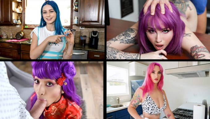 Sevimli Asyalı Kızlar, Siri Dahl, Jewelz Blu Ve Daha Fazlasını Içeren Bdsm Rol Yapma Derlemesinde