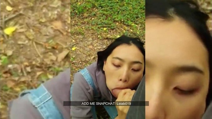 Çinli Bir Kızın Sakso Çekmesi Ve Penis Emmesi Ile Halka Açık Seks