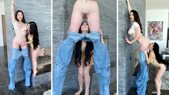 18 Yaşındaki Kız, Lezbiyen Porno Videosunda Yoğun Orgazm Yaşıyor