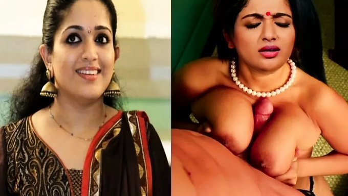 Kavya Madhavan'In Büyük Göğüsleri Yalakalaşıyor