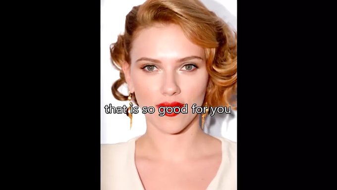 Büyük Doğal Göğüsler: Scarlett Johansson'Un Solo Mastürbasyonu