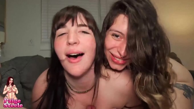 Iki Kızın Gece Oral Seks Yapması Ve Yüz Sikişi Yapmasıyla Eğlenceyi Ikiye Katlayın.