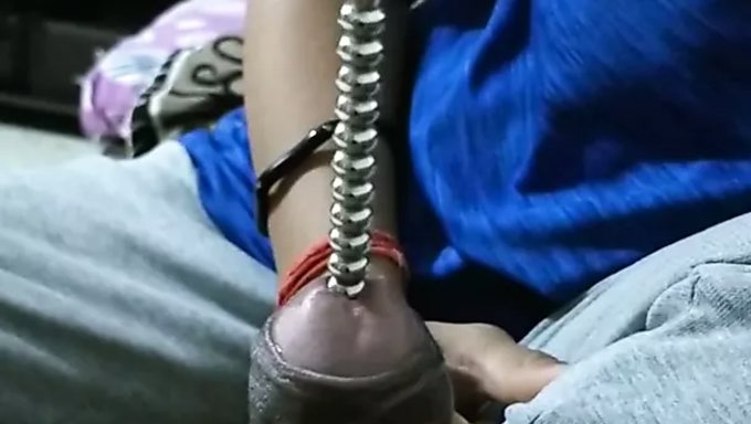 Kadın Penisleriyle Aşırı Bdsm Oyunu
