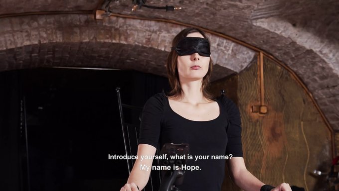 Gözleri Bağlı Şeker Bebek Kölesiyle Bdsm Seks
