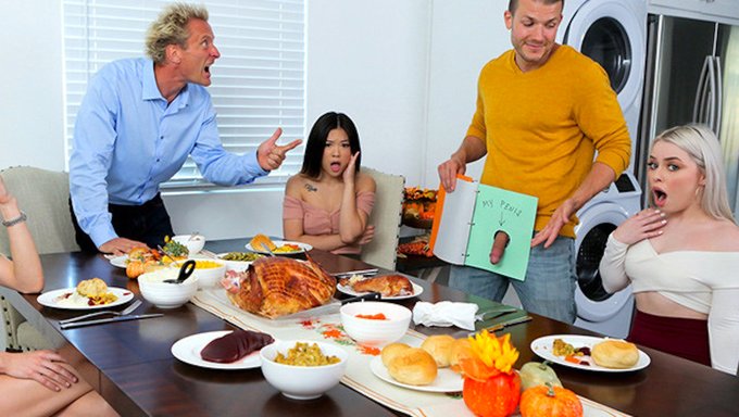Üvey Erkek Kardeşi, Myfamilypies Videosunda Onun Aletine Minnettar