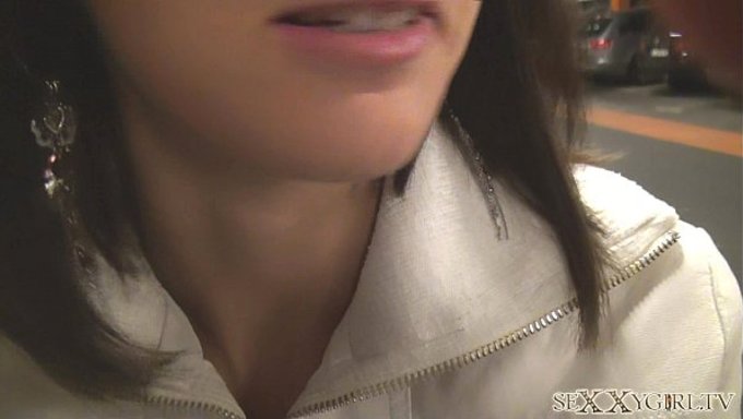 Blonde Teen Anni Angel Gets Creampied In The Garage After Getting Caught