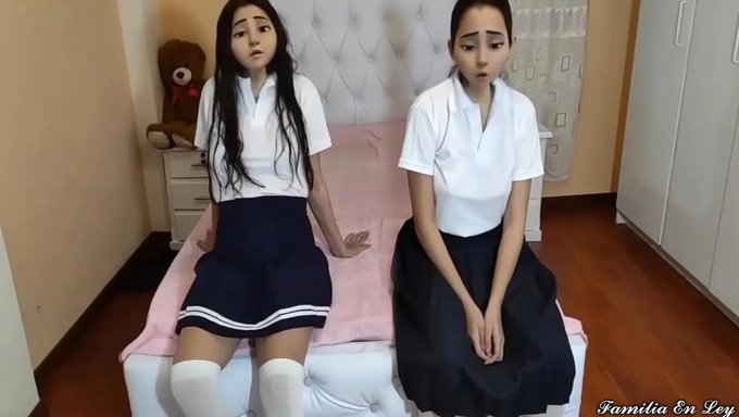 Üvey Baba Üvey Kızını Seks Sanatında Eğitiyor