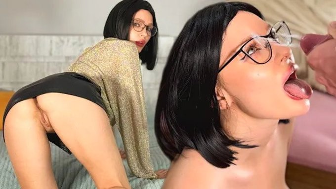 Yeni Evli Alexa Poshspicy Arzularını Tatmin Ediyor Ve Sevgilim Oluyor