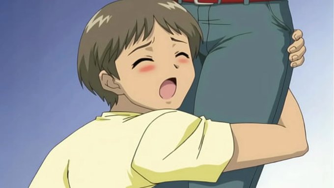 Büyük Göğüslü Milf, Genç Bakire Oğlana Bu Ateşli Hentai Sahnesinde Amını Yalamasını Emrediyor.