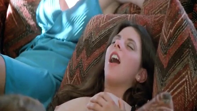 Vintage Amerikan Orgisi, Blowjob Ve 3some Action Ile