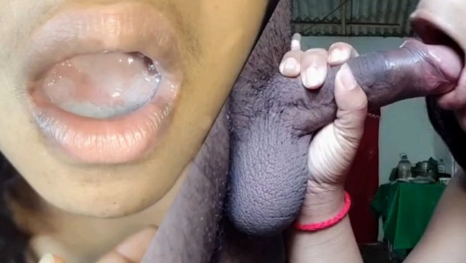 18+ Genç Kız Devasa Bir Yükü Yutar