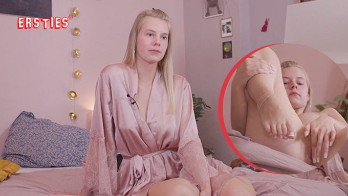 Her Şeyden Önce: Sarışın Jolien Futbolun Tadını Çıkarıyor Ve Baştan Çıkarıcı Iç Çamaşırlarına Karşı Bir Fetişi Var