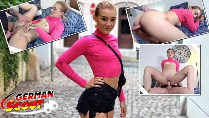 Alman Genç Sandra Zee, Sert Ve Sert Bir Şekilde Beceriliyor