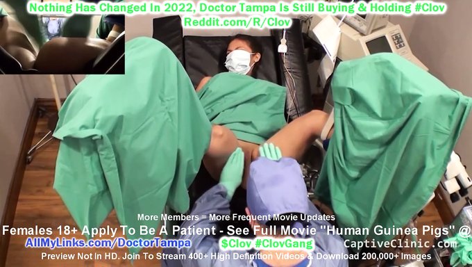 Gönüllü Latin Maria, Doktor Tampa Tarafından Vücudunu Deniyor