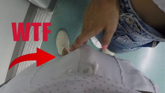 Üvey Kız Kardeş, Halka Açık Trende Yabancı Bir Adamı Baştan Çıkardı, Cesurca Tavırlar Sergiledi.