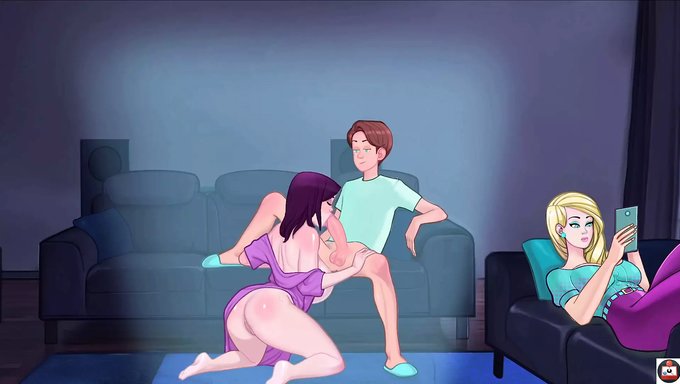 Mizah Çizgisiyle Animasyonlu Hentai